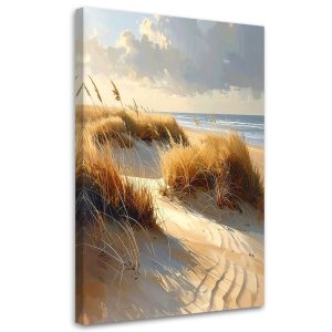 Obraz do salonu sypialni biura, Plaża z Wydmami nad Morzem Krajobraz 70×100 890636 Obraz do salonu sypialni biura, Plaża z Wydmami nad Morzem Krajobraz 70×100 890636