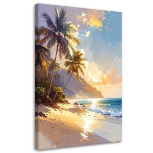 Obraz do salonu sypialni biura spa hotelu,Pastelowa Tropikalna 60×90 997212 Obraz do salonu sypialni biura spa hotelu,Pastelowa Tropikalna 60×90 997212