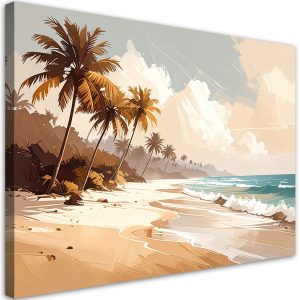 Obraz do salonu sypialni biura spa hotelu, Tropikalna plaża morze 90×60 997076 Obraz do salonu sypialni biura spa hotelu, Tropikalna plaża morze 90×60 997076