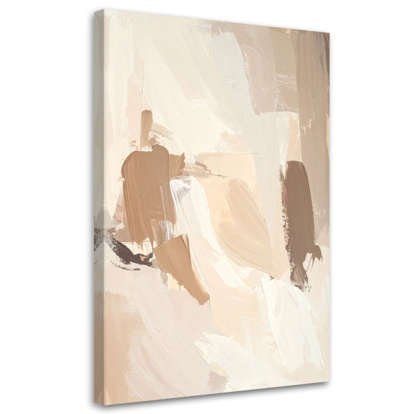Obraz do salonu sypialni biura spa, Pastelowa Abstrakcja imitacja 60x90 887023