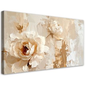 Obraz do salonu sypialni biura spa, Pastelowa Abstrakcja Kwiat róży 100×50 887428 Obraz do salonu sypialni biura spa, Pastelowa Abstrakcja Kwiat róży 100×50 887428