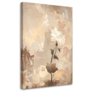 Obraz do salonu sypialni biura spa, Pastelowa Abstrakcja Kwiat róży 60×90 885912 Obraz do salonu sypialni biura spa, Pastelowa Abstrakcja Kwiat róży 60×90 885912