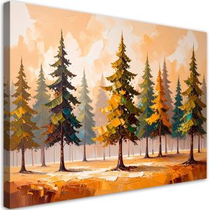 Obraz do salonu sypialni, Drzewa Pejzaż Imitacja farby 60×40 781545 Obraz do salonu sypialni, Drzewa Pejzaż Imitacja farby 60×40 781545