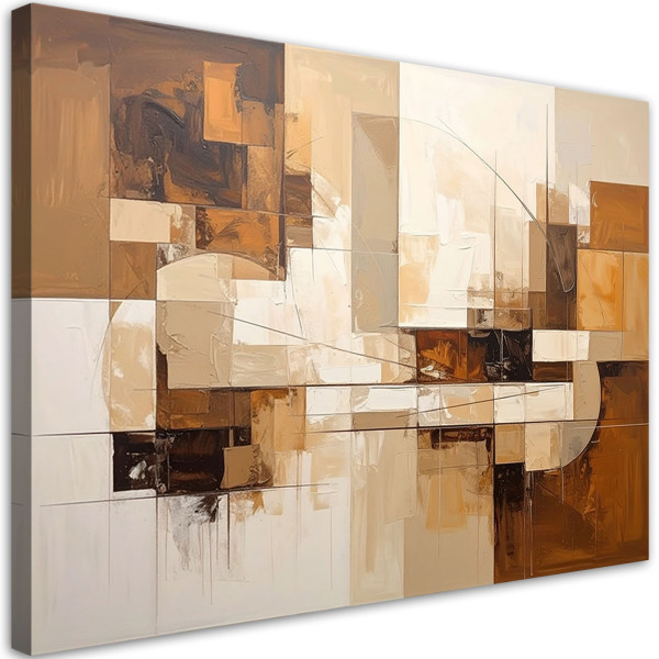 Obraz do salonu sypialni kuchni, Abstrakcja geometryczna 100x70 886249