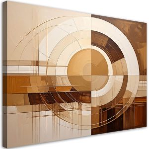 Obraz do salonu sypialni kuchni, Abstrakcyjne koła kształty 90×60 887253 Obraz do salonu sypialni kuchni, Abstrakcyjne koła kształty 90×60 887253
