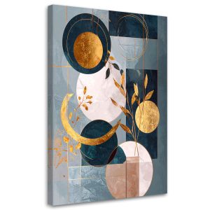 Obraz do salonu sypialni kuchni biura, Abstrakcja geometryczna 30×45 998114