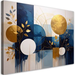 Obraz do salonu sypialni kuchni biura, Abstrakcja kola liście 120×80 997924 Obraz do salonu sypialni kuchni biura, Abstrakcja kola liście 120×80 997924
