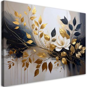 Obraz do salonu sypialni kuchni biura, Beżowa abstrakcja kwiaty 30×20 997650 Obraz do salonu sypialni kuchni biura, Beżowa abstrakcja kwiaty 30×20 997650