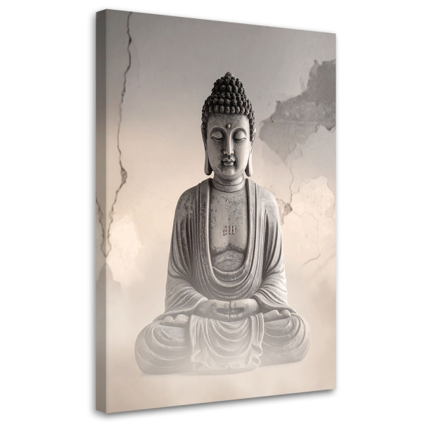 Obraz do salonu sypialni kuchni biura, Budda medytujący zen spa 30x45 998579
