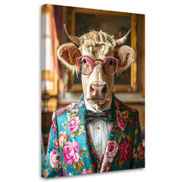 Obraz do salonu sypialni kuchni biura, Krowa szkocka 70x100 997641