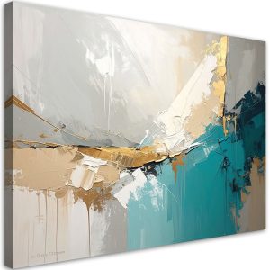 Obraz do salonu sypialni kuchni biura loftu, Abstrakcja beżowo 60×40 998837