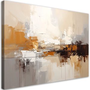 Obraz do salonu sypialni kuchni biura loftu, Beżowo brązowa 90×60 997718 Obraz do salonu sypialni kuchni biura loftu, Beżowo brązowa 90×60 997718