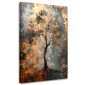 Obraz do salonu sypialni kuchni biura loftu, Drzewo grunge 80×120 998090 Obraz do salonu sypialni kuchni biura loftu, Drzewo grunge 80×120 998090