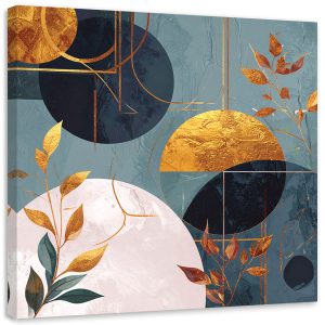 Obraz do salonu sypialni kuchni biura, Nowoczesna abstrakcja kola 20×20 998975 Obraz do salonu sypialni kuchni biura, Nowoczesna abstrakcja kola 20×20 998975