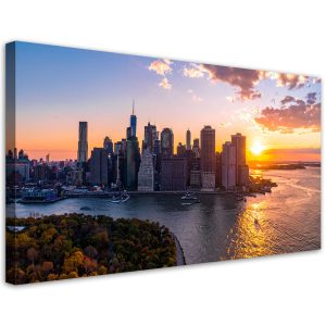 Obraz do salonu sypialni kuchni biura, Nowy Jork Miasto Skyline 80×40 998854 Obraz do salonu sypialni kuchni biura, Nowy Jork Miasto Skyline 80×40 998854