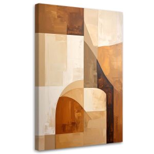 Obraz do salonu sypialni kuchni, Geometryczna kompozycja 30×45 891215