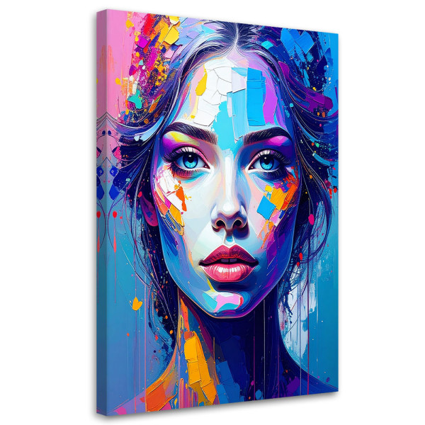 Obraz do salonu sypialni, Portret Kobiety Glamour 70x100 778334