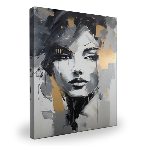 Obraz Do Salonu TWARZ Portret Abstrakcja 140x180cm 108090