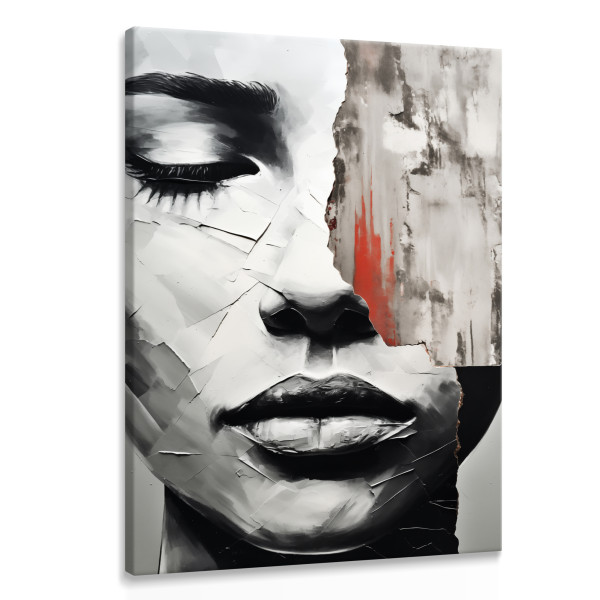 Obraz Do Sypialni Abstrakcyjny Portret Kobiety 70x100cm 202809