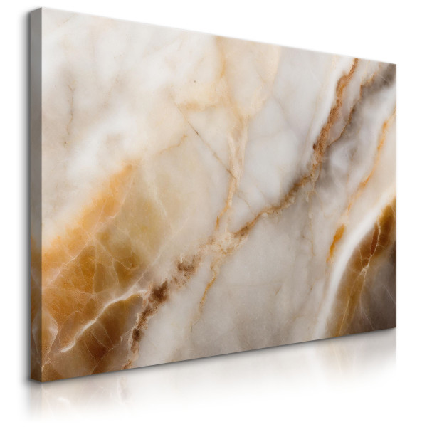 OBRAZ DO SYPIALNI BEŻOWY MARMUR STYL GLAMOUR 120x80cm 343301