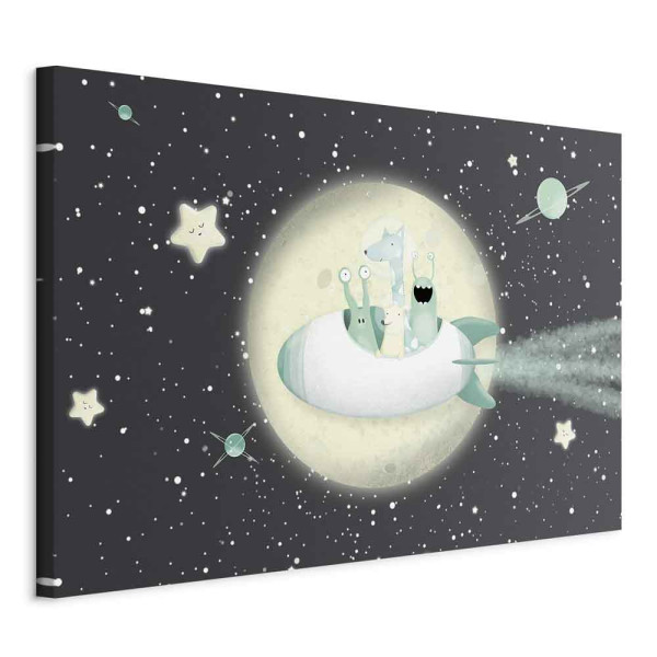 Obraz Ekipa z rakiety 90 x 60 cm 594699