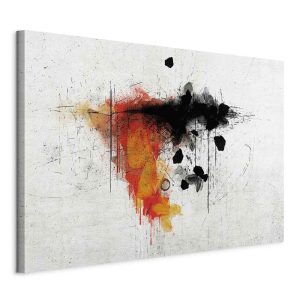 Obraz Ekspresja czerwieni 120 x 80 cm 600491