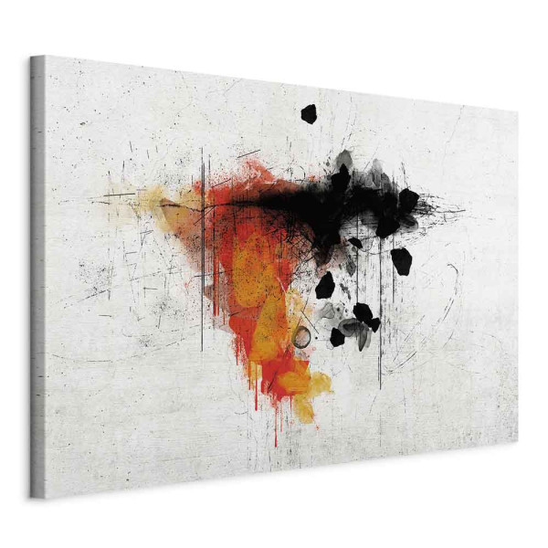 Obraz Ekspresja czerwieni 120 x 80 cm 600491