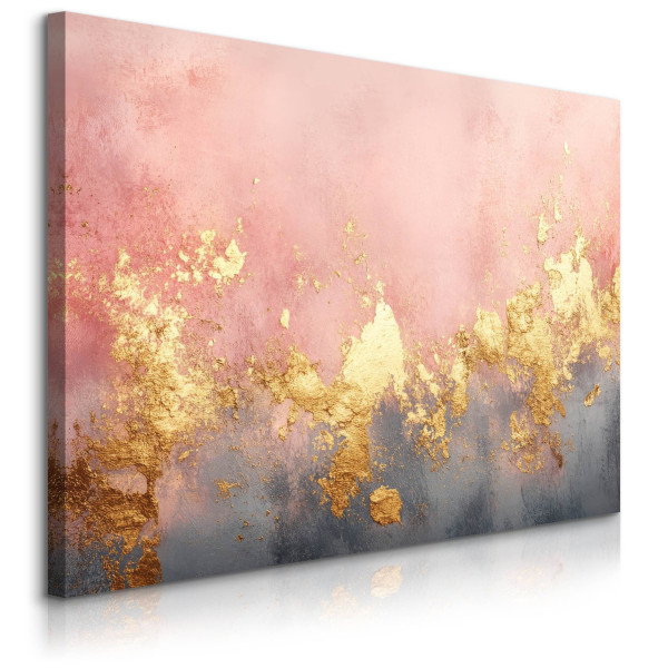 Obraz Elementy Złota Na Betonie W Stylu Glamour 30x20cm 650583