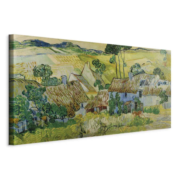 Obraz Farms near Auvers 120 x 60 cm 602697
