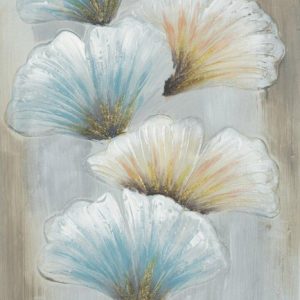 Obraz Flaming Blue GINKO 50×70 cm liście miłorzębu 723182 Obraz Flaming Blue GINKO 50×70 cm liście miłorzębu 723182
