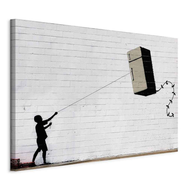 Obraz Flying fridge 90 x 60 cm 606271