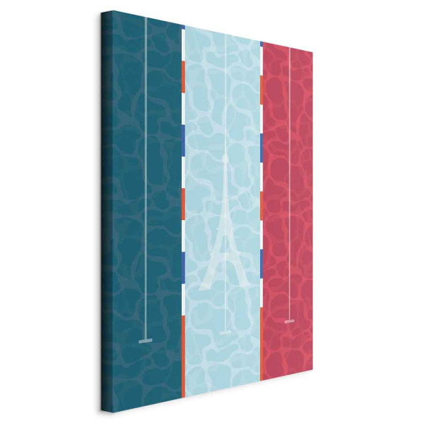 Obraz Francuski basen 60 x 90 cm 592598