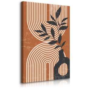 Obraz Gałązki w Wazonie Boho 70x100cm 339457 Obraz Gałązki w Wazonie Boho 70x100cm 339457