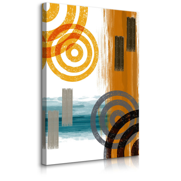 Obraz Geometryczne Okręgi W Stylu Boho 40x50cm 337800