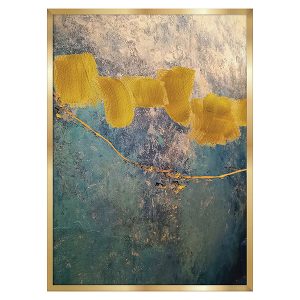 Obraz Gold Cyan 3 50×70 cm 27560