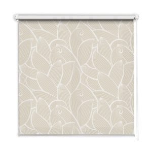 Roleta wewnętrzna – 120×240 cm -Liście Beżowe 467341 Roleta wewnętrzna – 120×240 cm -Liście Beżowe 467341