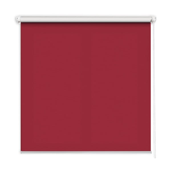Roleta wewnętrzna - 140x180 cm -Ciemny Czerwony 467326