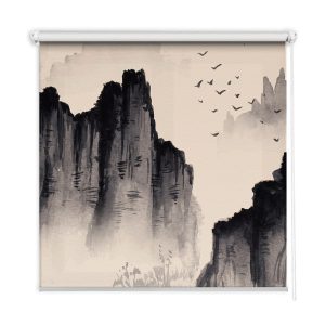 Roleta wewnętrzna – 150×140 cm -Skały Japandi 467283 Roleta wewnętrzna – 150×140 cm -Skały Japandi 467283