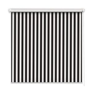 Roleta wewnętrzna – 60×140 cm -Czarno Białe Paski 467772 Roleta wewnętrzna – 60×140 cm -Czarno Białe Paski 467772