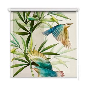 Roleta wewnętrzna – 60×180 cm -Ptaki W Liściach 468390 Roleta wewnętrzna – 60×180 cm -Ptaki W Liściach 468390
