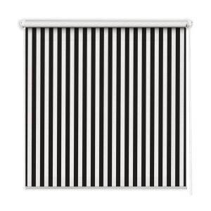 Roleta wewnętrzna – 70×140 cm -Czarno Białe Paski 467957 Roleta wewnętrzna – 70×140 cm -Czarno Białe Paski 467957