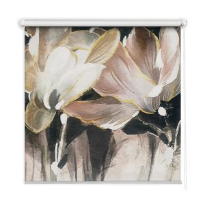Roleta wewnętrzna – 70×140 cm -Malowane Kwiaty 467826 Roleta wewnętrzna – 70×140 cm -Malowane Kwiaty 467826