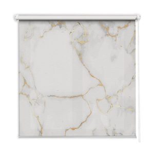 Roleta wewnętrzna – 80×180 cm -Biały Marmur 468416 Roleta wewnętrzna – 80×180 cm -Biały Marmur 468416