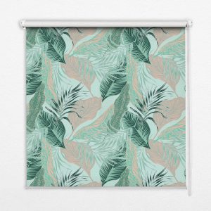 Roleta zaciemniająca wewnętrzna – 60×140 cm – Liście Palmy 467293 Roleta zaciemniająca wewnętrzna – 60×140 cm – Liście Palmy 467293