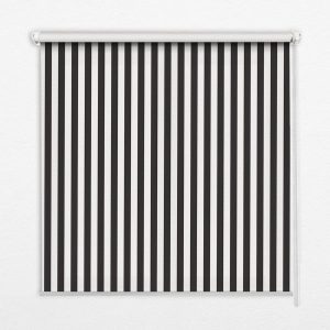 Roleta zaciemniająca wewnętrzna – 60×140 cm – Paski 467439 Roleta zaciemniająca wewnętrzna – 60×140 cm – Paski 467439