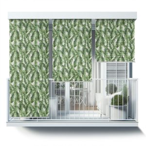 Roleta zewnętrzna – 50×180 cm -Liście bananowca 466615 Roleta zewnętrzna – 50×180 cm -Liście bananowca 466615