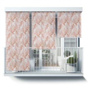 Roleta zewnętrzna – 60×290 cm -Pastelowe liście 471030 Roleta zewnętrzna – 60×290 cm -Pastelowe liście 471030