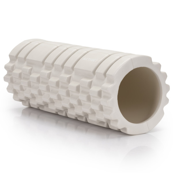 Roller fitness do masażu ciała ACTIGET średnio twardy, wałek z wypustkami 870667