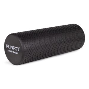 Roller fitness do masażu ciała ćwiczeń FUNFIT 45/14 cm wałek z wypustkami 959050 Roller fitness do masażu ciała ćwiczeń FUNFIT 45/14 cm wałek z wypustkami 959050
