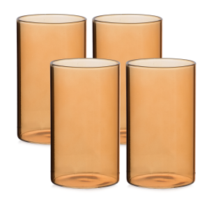 ROMANE Komplet 4 szklanek 380ml borokrzemowe 7x7xh12cm 799394